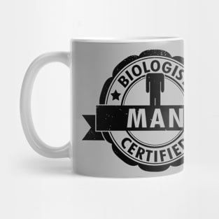 Funny 100% Man Meme For Him Real Men Mug